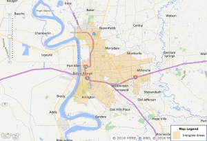 Baton Rouge USDA Map - 2