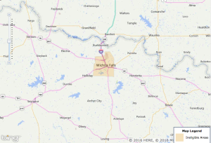 Wichita Falls USDA Eligibility Map
