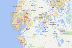 Tampa Florida USDA Loan Map